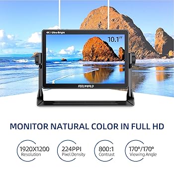 FEELWORLD LUT11S 10.1インチモニター Amazon.com : FEELWORLD LUT11S 10.1 Inch DSLR Camera Field